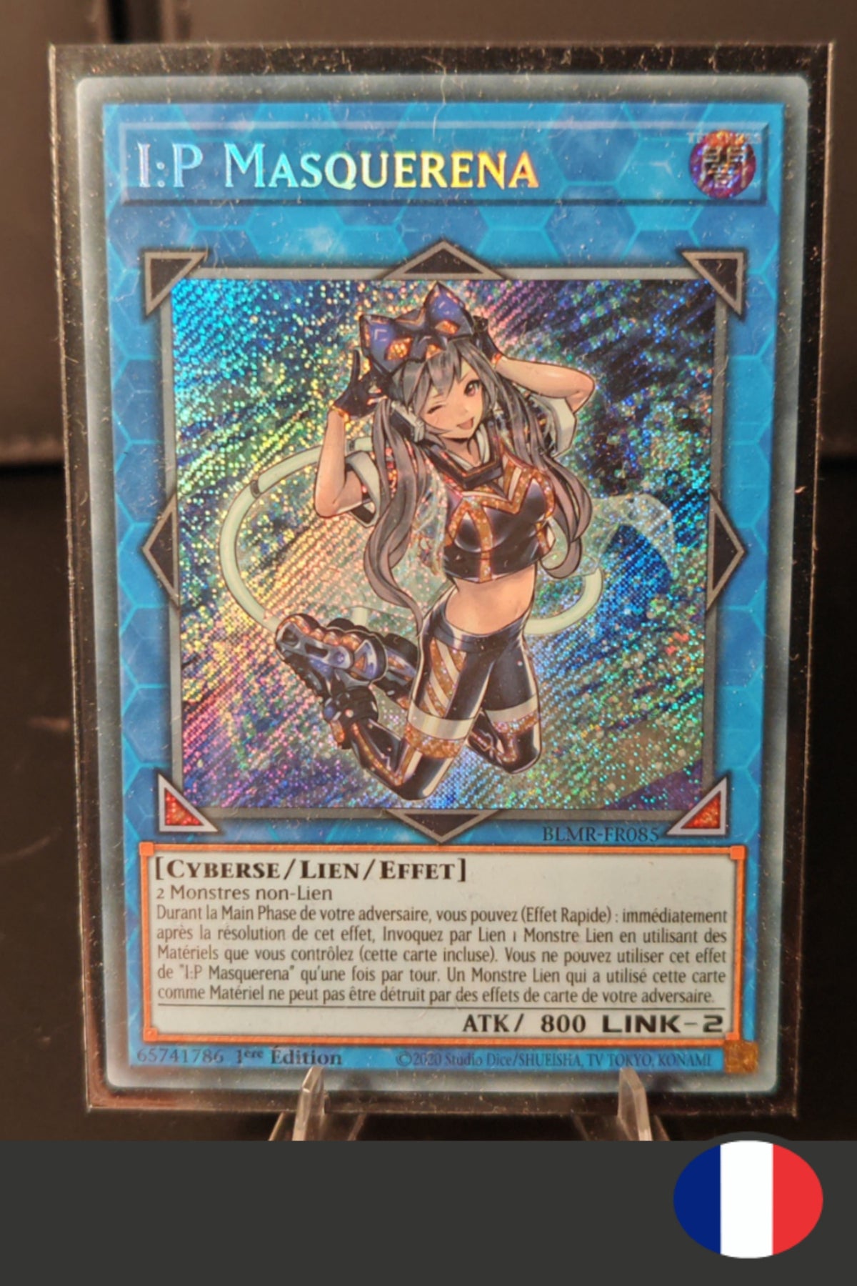 Yu-Gi-Oh! I:P Masquerena (V.1 - Secret Rare) BLMR