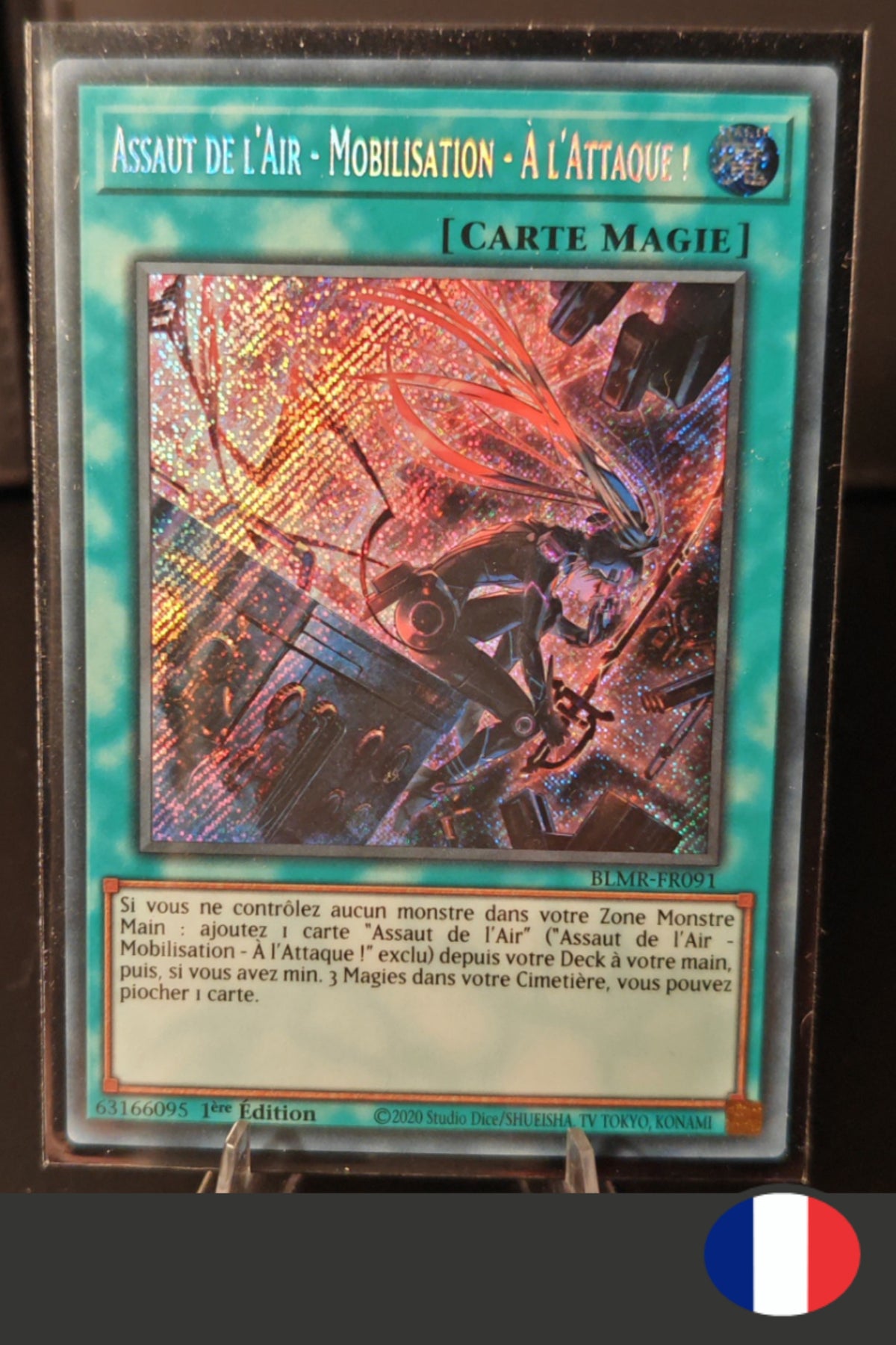 Yu-Gi-Oh!  Assaut de l'Air - Mobilisation - À l'Attaque ! (Secret Rare) BLMR