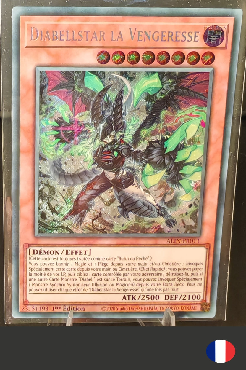 Yu-Gi-Oh! Diabellstar la Vengeresse (V.1 - Secret Rare) ALIN