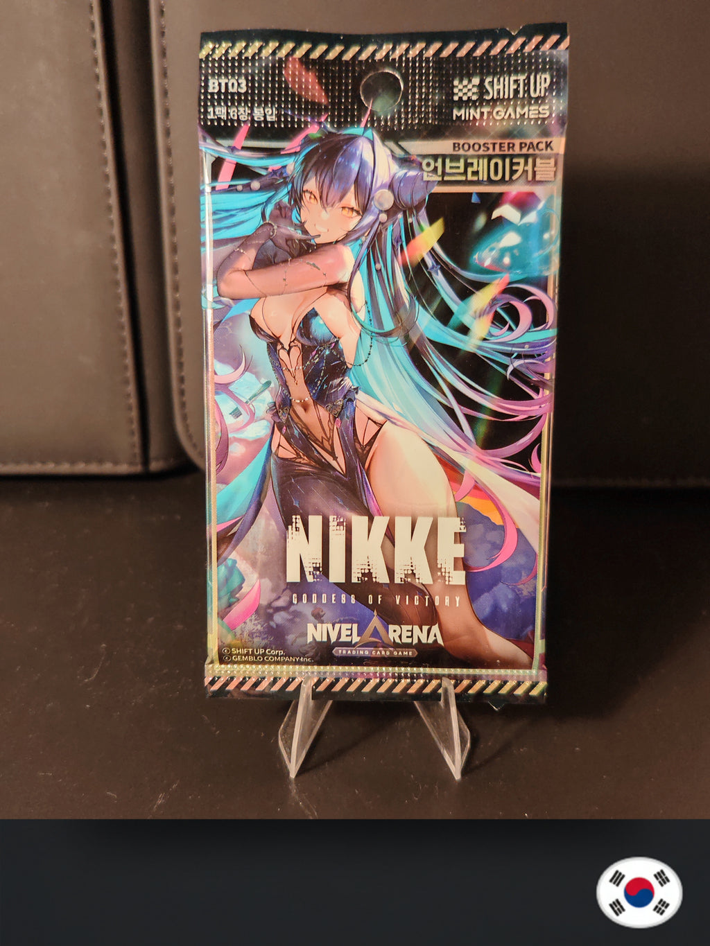 1x Booster Nivel Arena BT03 NIKKE Coréen