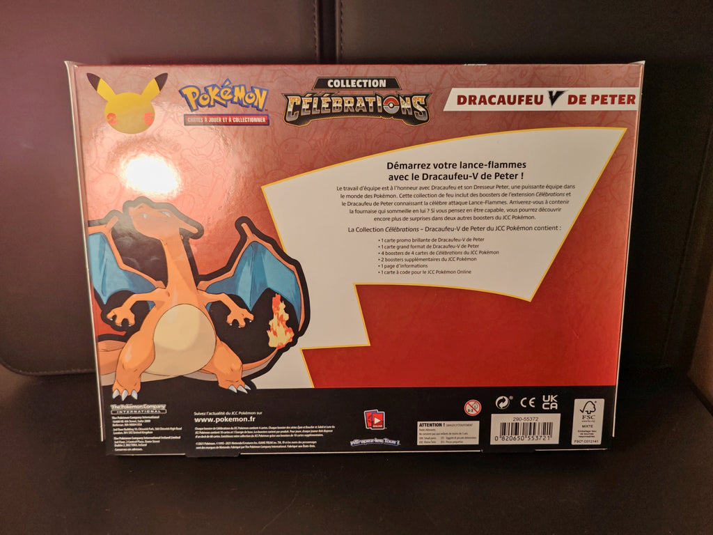 Collection Célébrations: Coffret Dracaufeu